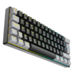 XTRMLAB Vortex Mini Black/Light Grey (Red Switch) – Image 4