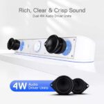 Redragon GS560 Adiemus Gaming Speaker (White) – Image 3