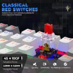 Redragon Kumara K552WGL TKL RGB (Outemu Red Switches) – Image 5