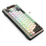 Redragon K708 Pro LCD Wireless Mechanical Keyboard (White Green) – Image 3