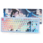 Redragon K728 Antonium Pro Wireless Mechanical Keyboard (Nova Azure) – Image 2