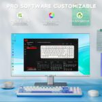 Redragon K664WBP Gloria PRO 60% Wireless RGB – Image 6