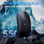 ATTACK SHARK X8PLUS (Black) – Image 3
