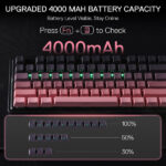 Redragon K728 Antonium Pro Wireless Mechanical Keyboard (Tide Pink) – Image 5
