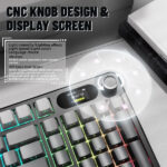ATTACK SHARK X98 PRO Wireless Blueberry Switch (Moonlit Night) – Image 5