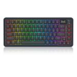 Redragon K708 Pro LCD Wireless Mechanical Keyboard (Black) – Image 3
