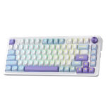 Redragon UCAL MAX K673 PRO 75% Wireless RGB (Moonrise Violet)