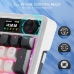 Redragon Galatin PRO K719 Wireless (Glacier Azure) – Image 5