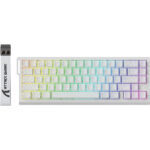 ATTACK SHARK X68 PRO HE Wireless Magnetic Switch (White Contours)