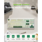 Redragon K734 Wildslash Wireless Mechanical Keyboard (GlowArc) – Image 3