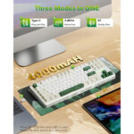 Redragon K734 Wildslash Wireless Mechanical Keyboard (GlowArc) – Image 4