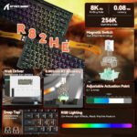 ATTACK SHARK R82 HE Rapid Trigger Magnetic Switch (Black) – Image 3