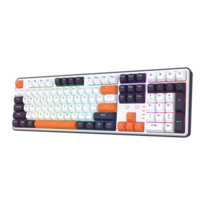 Redragon K689 PRO Wireless Mechanical Keyboard (Black Tangerine)