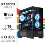 PC Gamer UltraPC Ryzen 7 5800X/1TB SSD/16GB/RTX3060 12GB