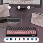 ATTACK SHARK X66 Blueberry Switch (Blackberry) – Image 4