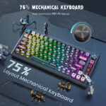 Redragon Uranus PRO K732MC RGB Aluminum Wireless Keyboard (Wukong Switches) – Image 6