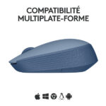 Logitech M171 Wireless Mouse (Blue Gray) – Image 4