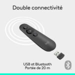Logitech R500s Laser Presentation Remote (Graphite) – Image 5