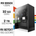 PC Gamer Ultrapc Ryzen 9 9950X/2TB SSD/32GB DDR5/RX9070XT
