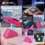 ATTACK SHARK G3 PRO (Berry Red) – Image 3