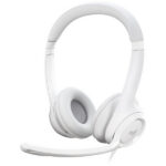 Logitech USB Headset H390 (Blanc) – Image 2