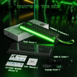 ATTACK SHARK R85 HE Rapid Trigger Magnetic Switch (Fluorescent Green) – Image 7