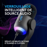 Logitech Yeti GX Dynamic RGB Gaming Noir – Image 3