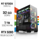 PC Gamer UltraPC Ryzen 7 9700X/32GB DDR5/1TB SSD/RTX5080