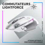 Logitech G G502X Plus Blanc – Image 3