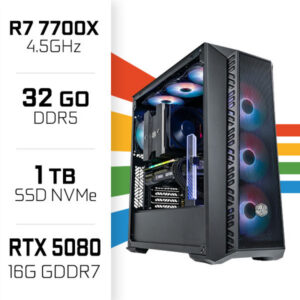 PC Gamer UltraPC Ryzen 7 7700X/1TB SSD/32GB DDR5/RTX5080