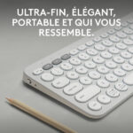 Logitech Pebble Keys 2 K380s (White) – Image 3