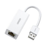 Ugreen Adaptateur USB 2.0 to RJ45 Blanc (20253)