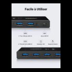 Ugreen Switch Commutateur 2x4 USB 3.0 – Image 4