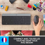 Logitech Desktop MK470 Sans-fil (AZERTY) – Image 3