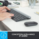 Logitech Desktop MK470 Sans-fil (AZERTY) – Image 4