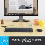 Logitech Desktop MK470 Sans-fil (AZERTY) – Image 5