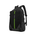 21 Liters Bagpack, Ports, Hight Quality material - (Black)