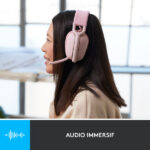 Logitech Zone Vibe 100 Rose – Image 3
