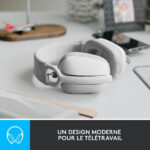 Logitech Zone Vibe 100 White – Image 4
