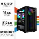 PC Gamer UltraPC i5 12400F/16GB/512GB SSD/RX6650XT 8GB – Image 2