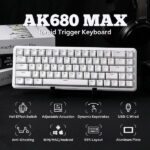 ajazz ak680 max Grey (Magnetic Switch) Wired – Image 3