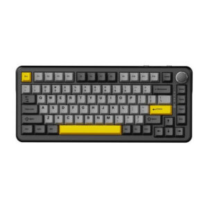 Odpaltoy×Ajazz AK820 MAX BLACK Grey Yellow (Magnetic Switch)