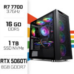 PC Gamer Ultrapc Ryzen 7 7700/1TB SSD/16GB DDR5/RTX5060TI 8GB – Image 2