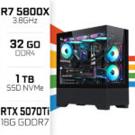 PC Gamer UltraPC Ryzen 7 5800X/1TB SSD/32GB/RTX5070TI – Image 2
