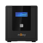 Onduleur nJoy UPS Cadu 1000, line-interactive, 1000VA/600W, tower, 4 x Prise FR, LCD, Gblan protection, USB, 19 minutes