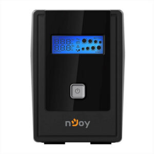 Onduleur nJoy UPS Cadu 850, line-interactive, 800VA/480W, tower, 2 x Prise FR, LCD, Gblan protection, USB, 14 minutes