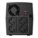 Onduleur nJoy UPS Keen 2000 USB, line-interactive, 2000VA/1200W, tower, 4 x Prise FR, USB management, 35 minutes at 500W load – Image 3
