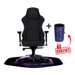 Bundle Caliber X2C Black + FM510 Gaming Chair Floor Mat + CH510 Cup Holder (Purple CAMO)