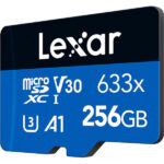 Lexar Haute Performance 256 Go 633x microSDXC UHS-I