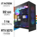 PC Gamer i7 14700K/1TB SSD/32GB DDR5/RTX5070